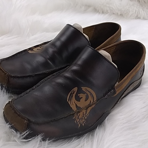 skechers leather loafers